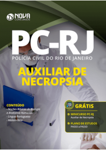 Apostila PREPARATÓRIA Polícia Civil PC - RJ 2020 - Auxiliar de Necropsia [+Curso Online Grátis]