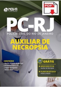 [Apostila Digital] PREPARATÓRIA Polícia Civil PC - RJ 2020 - Auxiliar de Necropsia [+Curso Online Grátis]