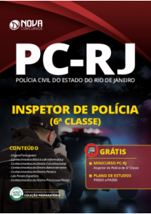 Apostila PREPARATÓRIA Polícia Civil PC-RJ 2020 - Inspetor de Polícia de 6ª Classe [+Curso Online Grátis]