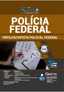 Apostila PREPARATÓRIA Polícia Federal PF 2020 - Papiloscopista Polícia Federal [+Conteúdo Extra]