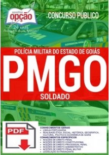 [Apostila Digital] PREPARATÓRIA Policia Militar PM-GO 2020 - Soldado