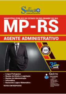 Apostila Preparatória MP - RS 2020 - Agente Administrativo [+Conteúdo Extra] 
