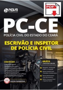 [Apostila Digital] PREPARATÓRIA PC - CE 2020 - Escrivão e Inspetor de Polícia Civil [+Curso Online Grátis]